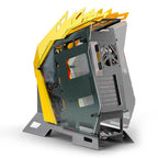 Ant Esports Chassis Cypher G7 Mid -Tower ATX Special Gaming Computer Case (BLACK & YELLOW) - Pakshal Impex