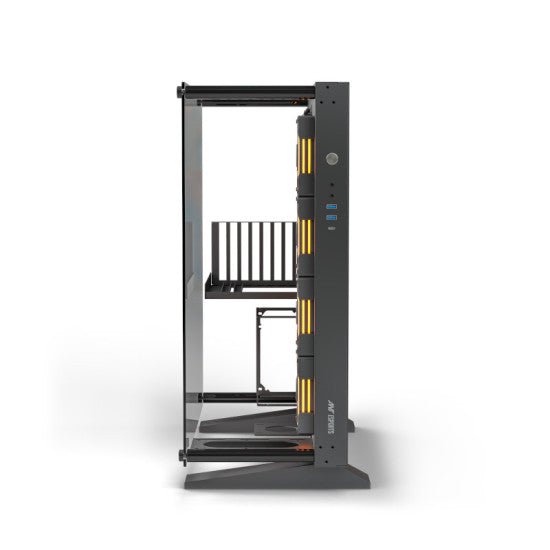 Ant Esports Chassis Cypher K9 Full -Tower ATX Open Frame Special Gaming Computer Case (BLACK) - Pakshal Impex