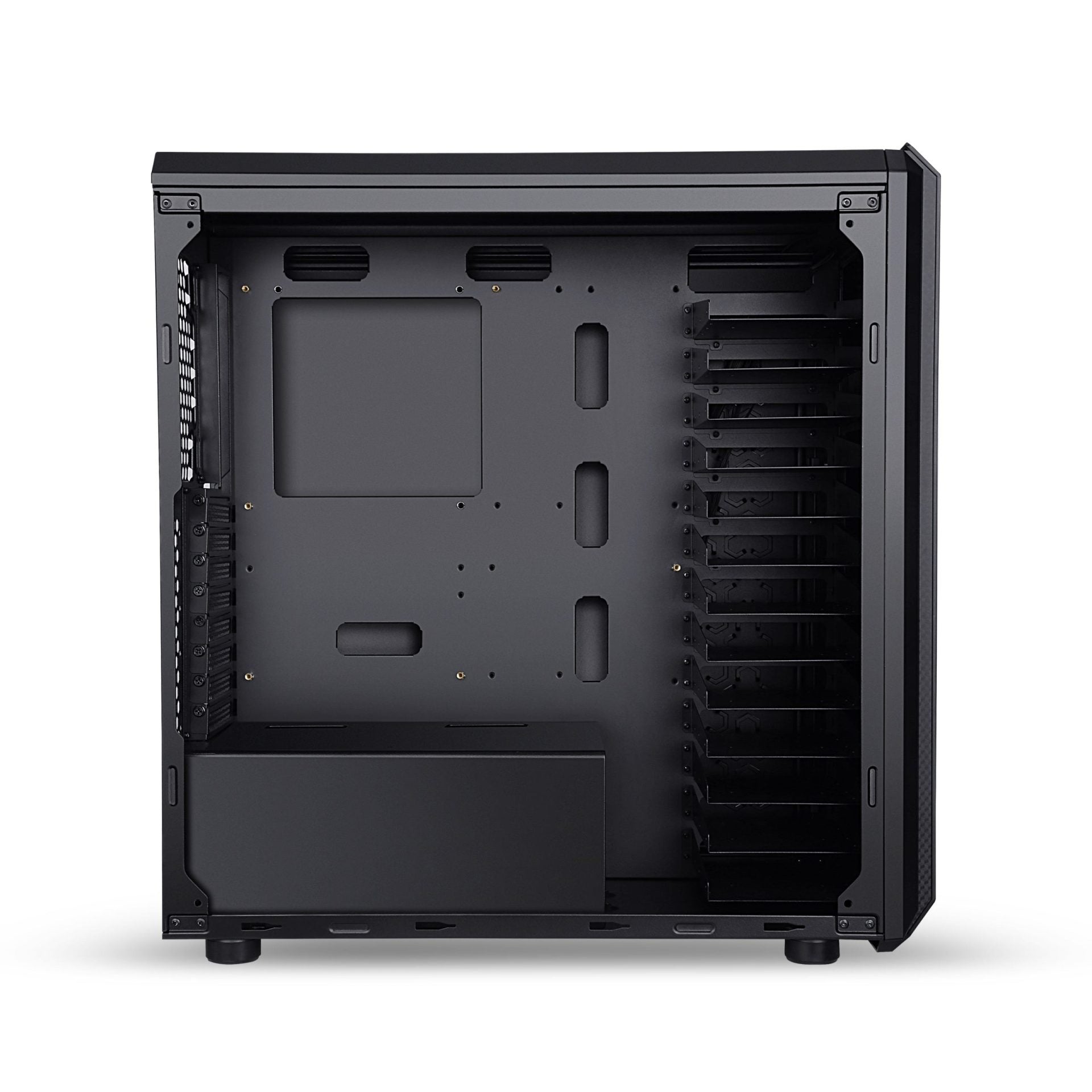 Ant Esports Chassis VANGUARD (Black) Without Power Supply - Pakshal Impex