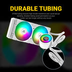 ANT ESPORTS CPU COOLER ARGB WITH HEATSINK WHITE - ICE - 240 - Pakshal Impex