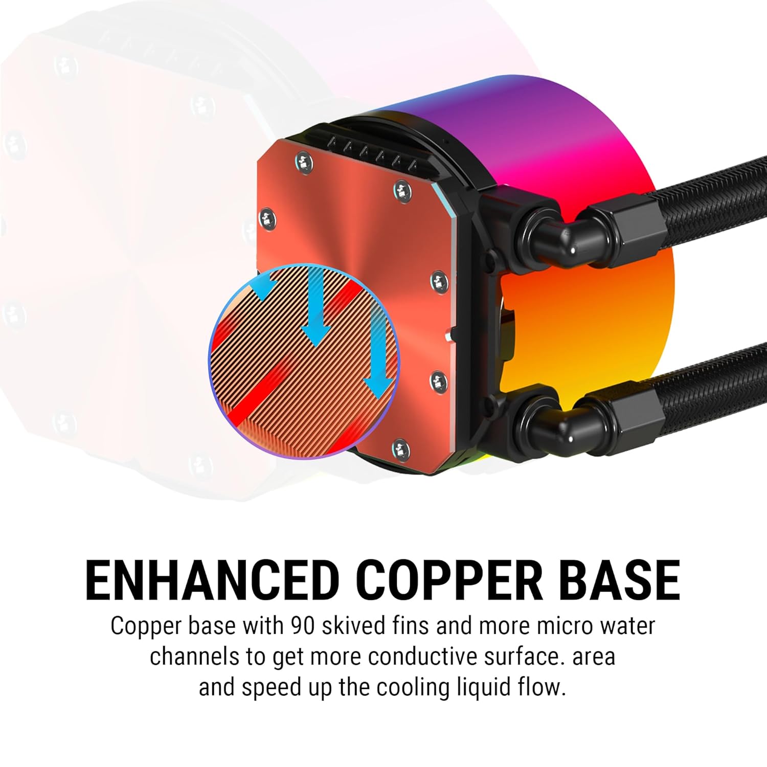 ANT ESPORTS CPU COOLER ARGBWITH HEATSINK BLACK - ICE360 - Pakshal Impex