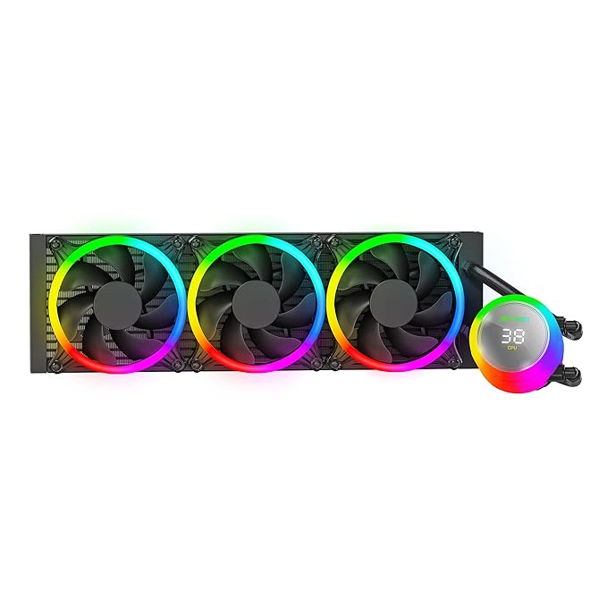ANT ESPORTS CPU COOLER ARGBWITH HEATSINK BLACK - ICE360 - Pakshal Impex