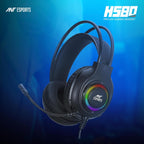 ANT ESPORTS GAMING HEADPHONE BLACK - H580 - Pakshal Impex