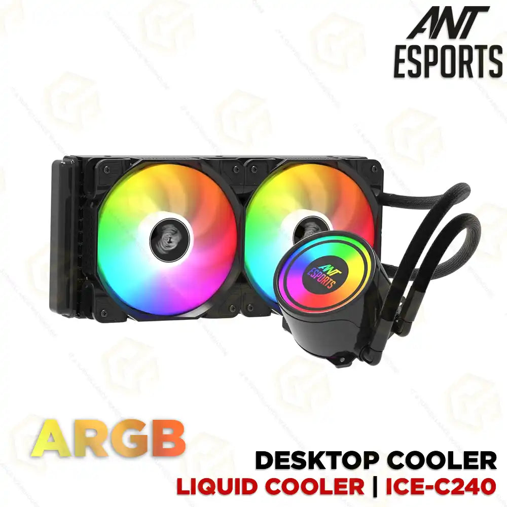 Ant Esports ICE-240 ARGB CPU Liquid Cooler