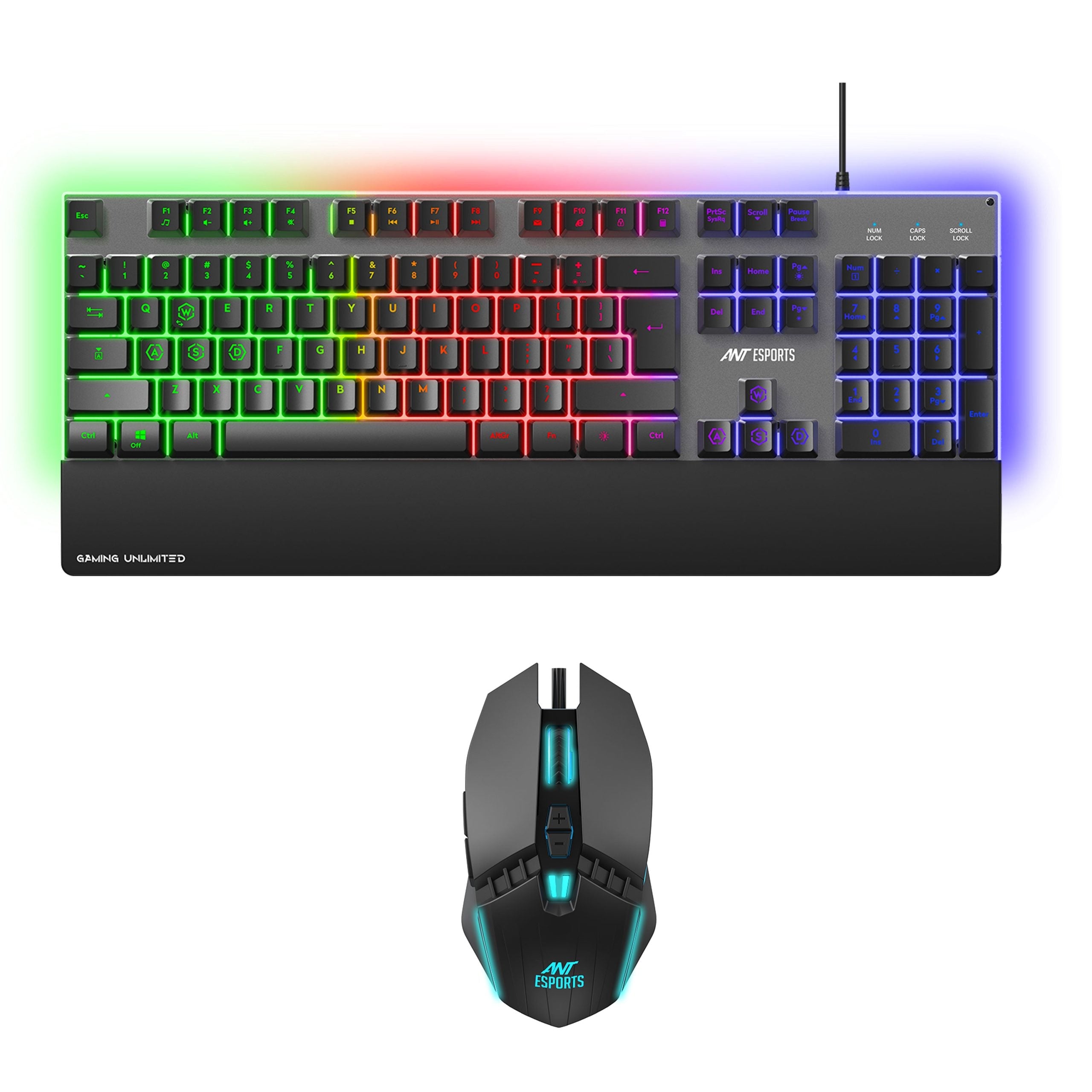 ANT ESPORTS KEYBOARD MOUSE WIRED COMBO- KM550 - Pakshal Impex