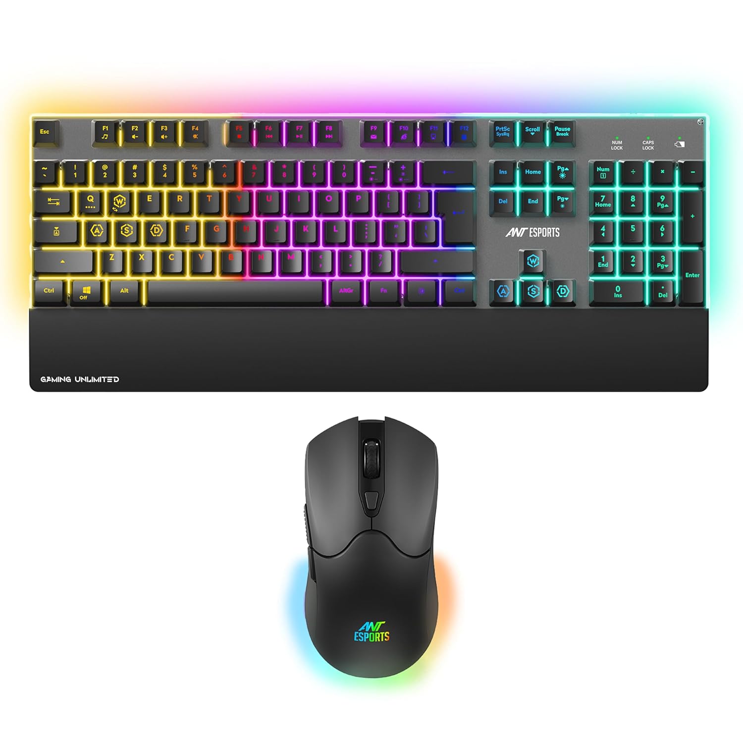 ANT ESPORTS KEYBOARD MOUSE WIRELESS COMBO- KM500PRO - Pakshal Impex
