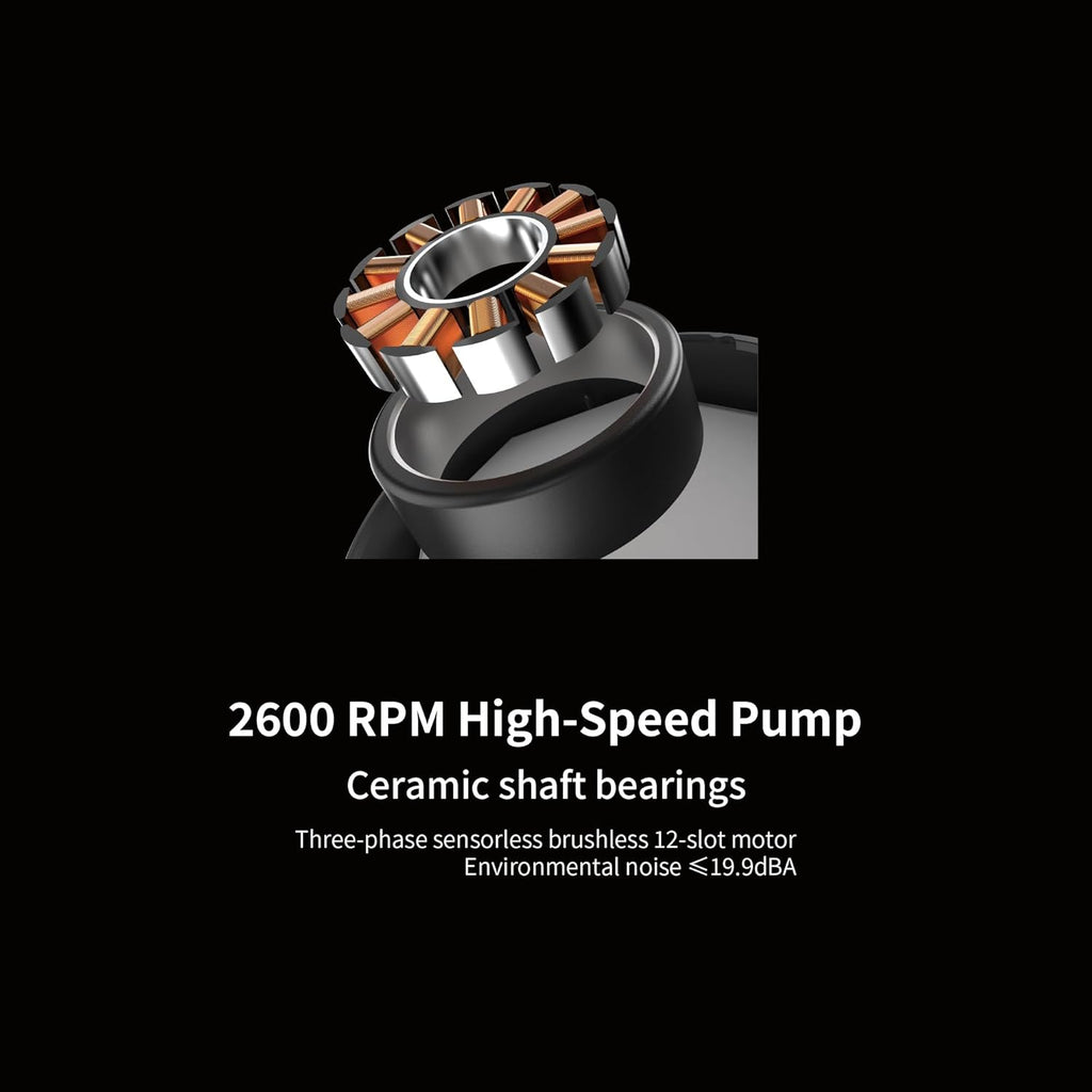 ANT ESPORTS LIQUID COOLER ARGB 360MM WITH 2.8 INCH LCD DISPLAY BLACK - GLACIUS 360D - Pakshal Impex