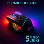 ANT ESPORTS RGB WIRELESS GAMING MOUSE BLACK – GM105 PRO - Pakshal Impex