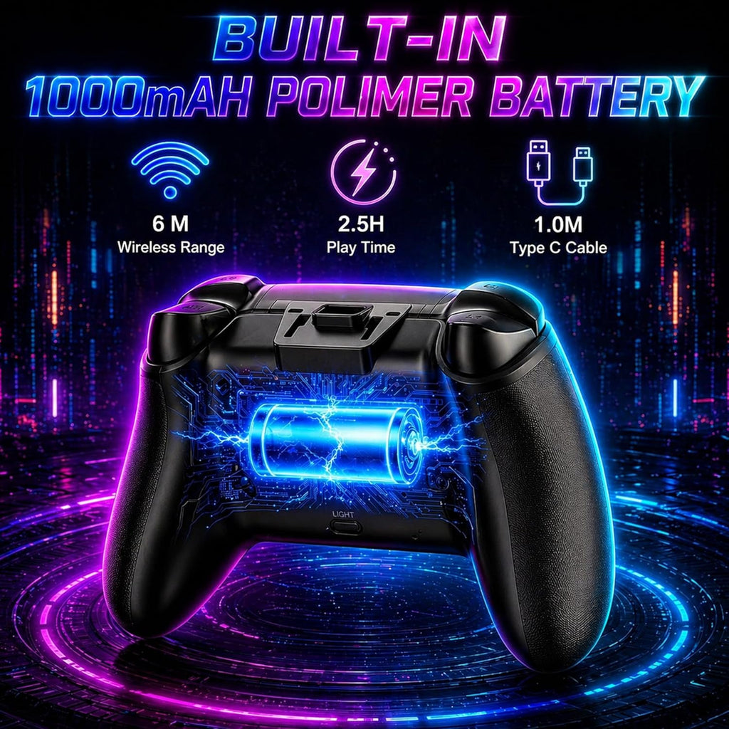 ANT ESPORTS SUPER POWER WIRELESS GAMEPAD - BLACK - Pakshal Impex