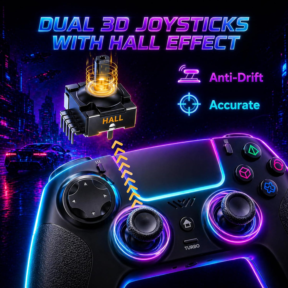 ANT ESPORTS SUPER POWER WIRELESS GAMEPAD - BLACK - Pakshal Impex