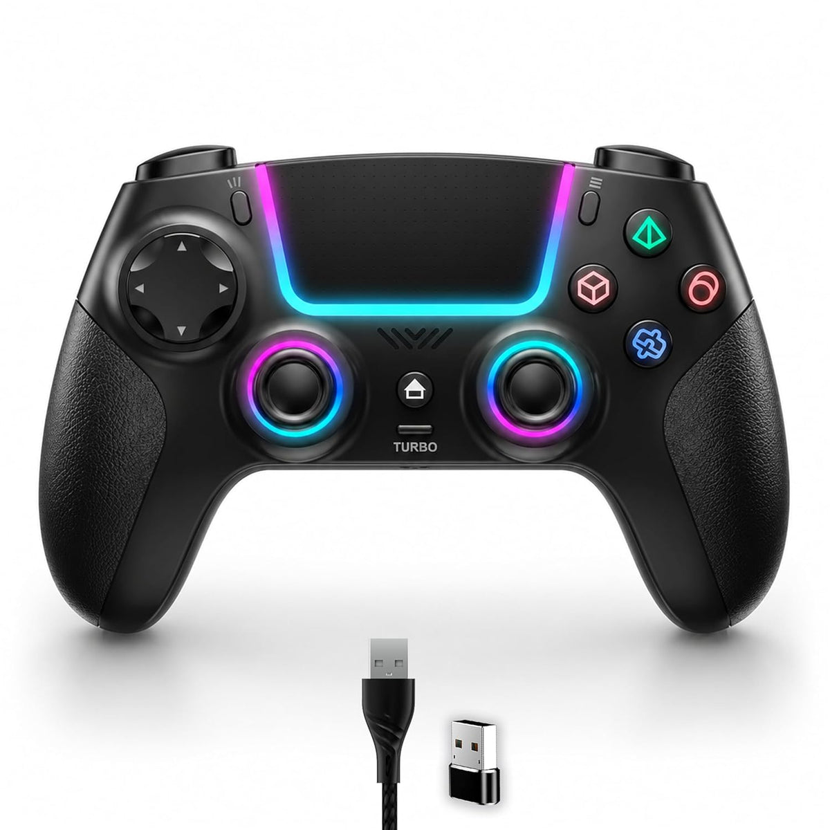 ANT ESPORTS SUPER POWER WIRELESS GAMEPAD - BLACK - Pakshal Impex