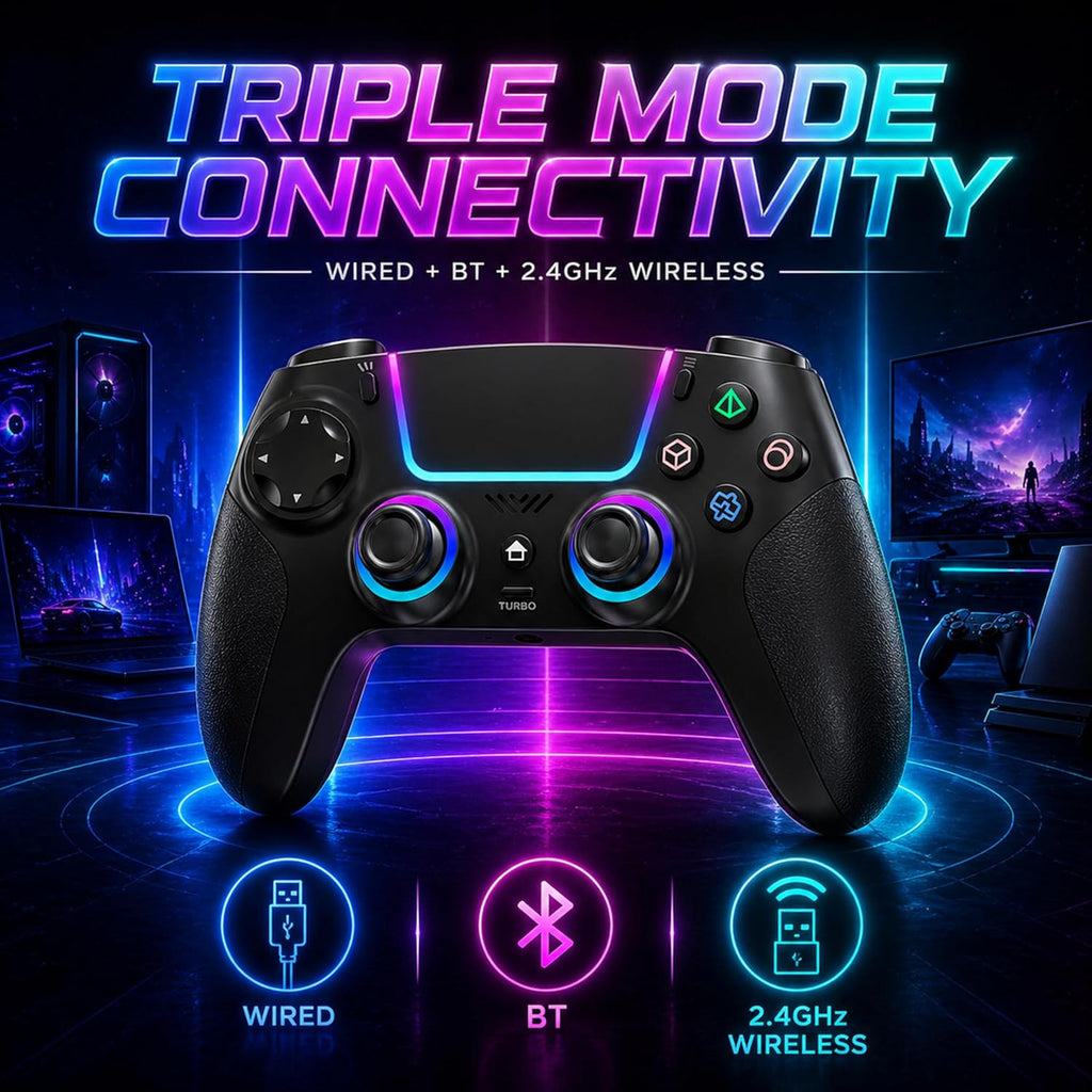 ANT ESPORTS SUPER POWER WIRELESS GAMEPAD - BLACK - Pakshal Impex