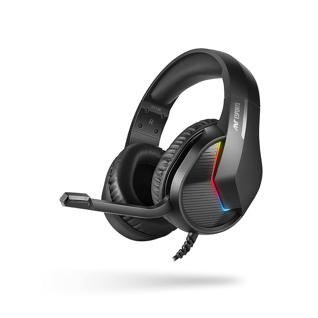 ANT ESPORTS WIRED AUTO RGB GAMING HEADSET BLK-H1100 - Pakshal Impex