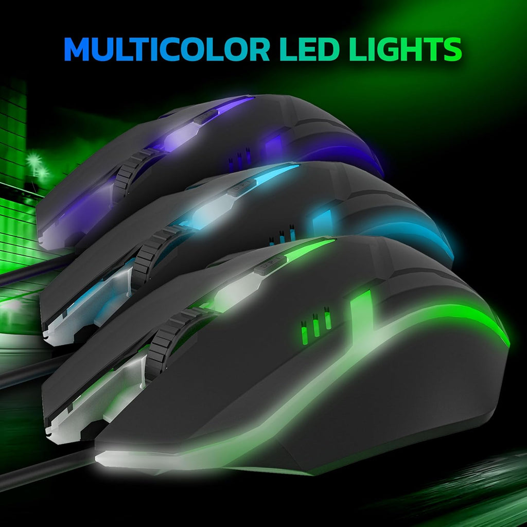 ANT ESPORTS - WIRED OPTICAL GAMING MOUSE BLACK – GM46 - Pakshal Impex