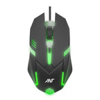ANT ESPORTS - WIRED OPTICAL GAMING MOUSE BLACK – GM46 - Pakshal Impex