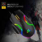 ANT ESPORTS – WIRED RGB OPTICAL GAMING MOUSE BLACK – GM340 - Pakshal Impex