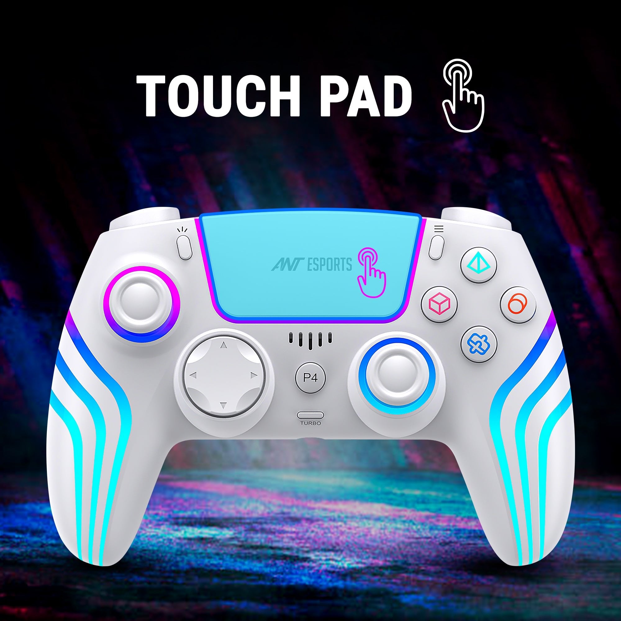 ANT ESPORTS - WIRELESS GAMEPAD WHITE - GP400 - Pakshal Impex