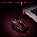 ANT ESPORTS – WIRELESS OPTICAL GAMING MOUSE BLACK - GM320 PRO - Pakshal Impex