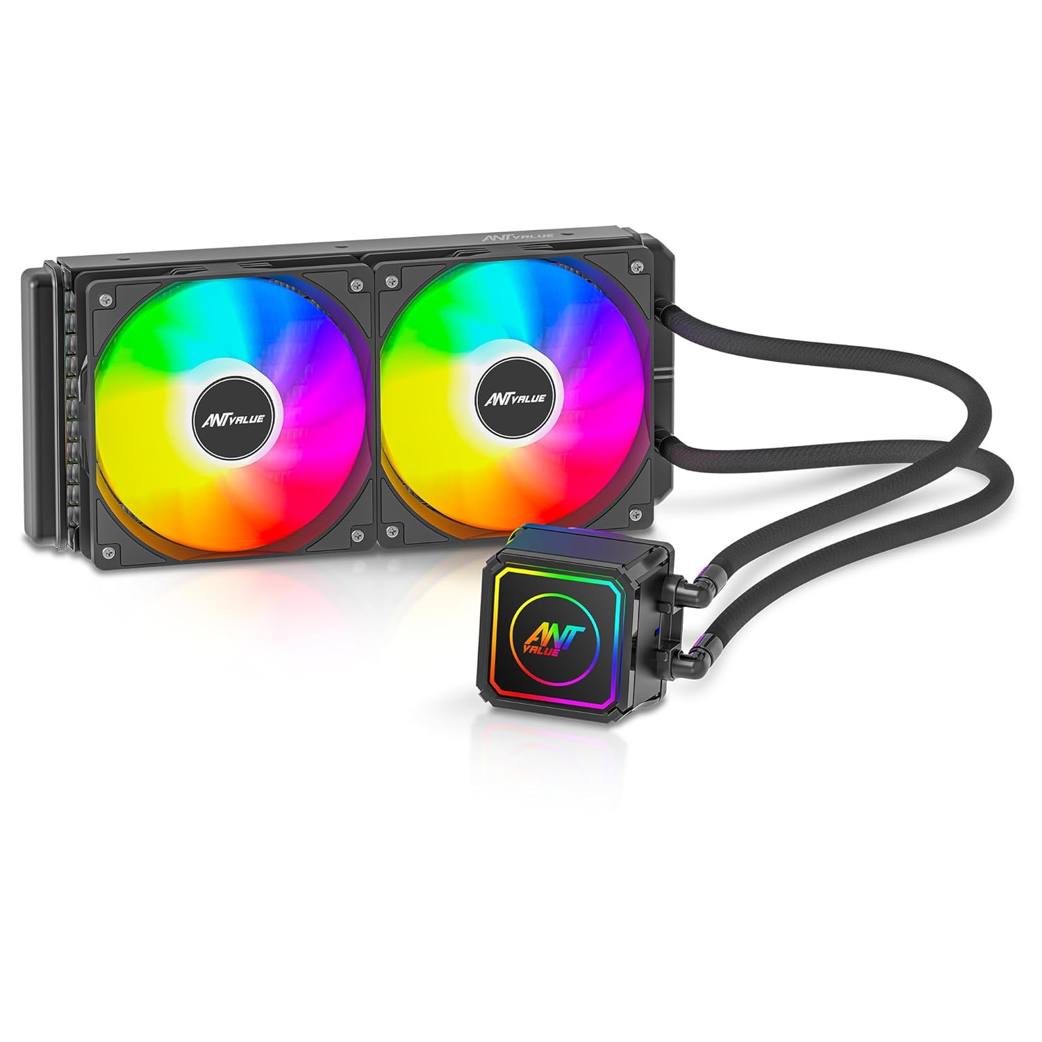 ANT VALUE 240MM LIQUID COOLER BLACK - AV240 - Pakshal Impex