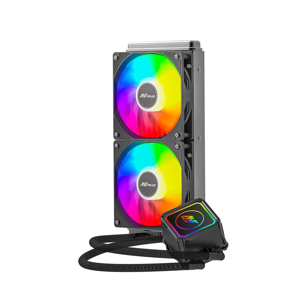 ANT VALUE 240MM LIQUID COOLER BLACK - AV240 - Pakshal Impex