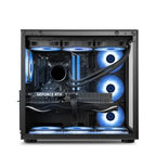 Ant Esports Chassis Crystal -Black ( Chassis Without PSU )
