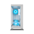 Ant Esports Chassis Crystal X7 -White ( Chassis Without Power Supply )