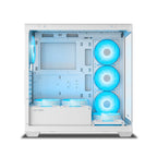 Ant Esports Chassis Crystal X7 -White ( Chassis Without Power Supply )