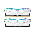 TeamGroup T-Force Delta RGB 64GB (32GBx2) DDR5 5600MHz  WHITE