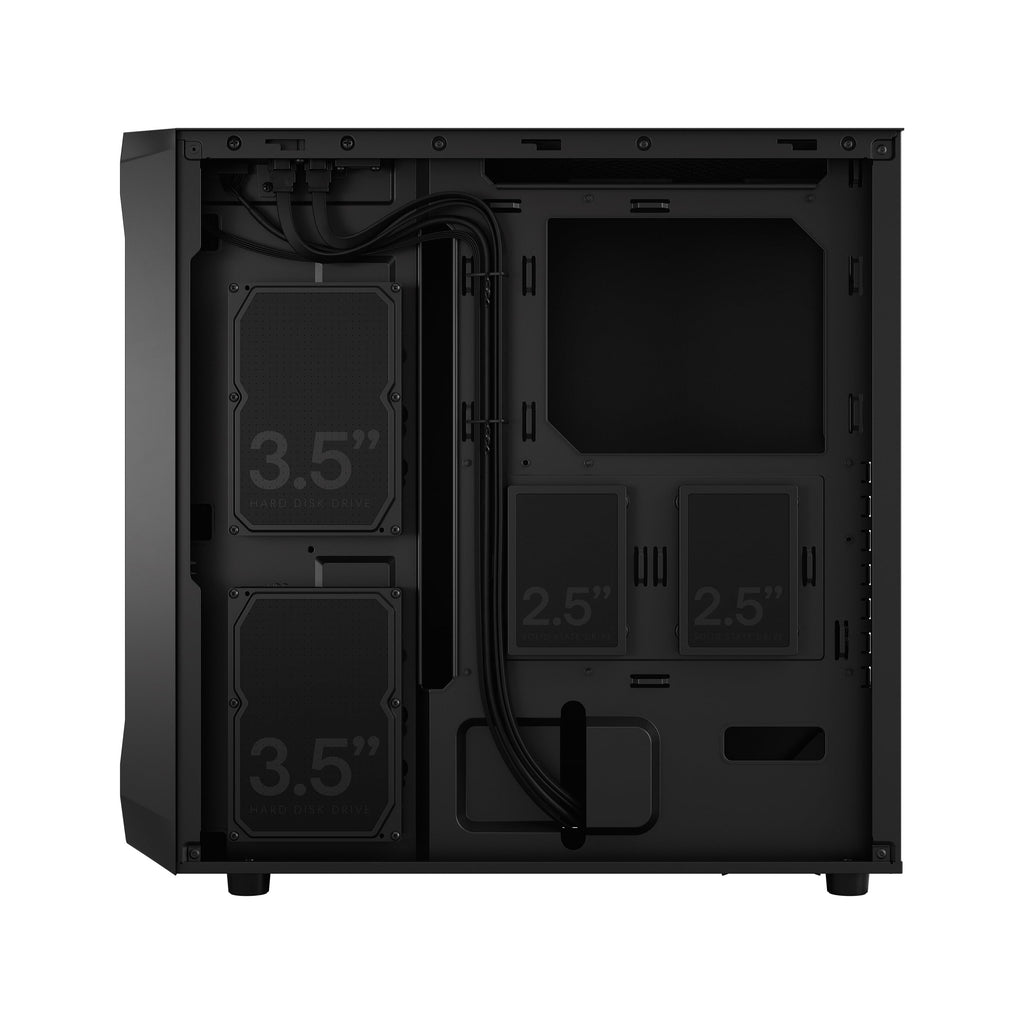 FRACTAL DESIGN Focus 2 Black Solid - Pakshal Impex