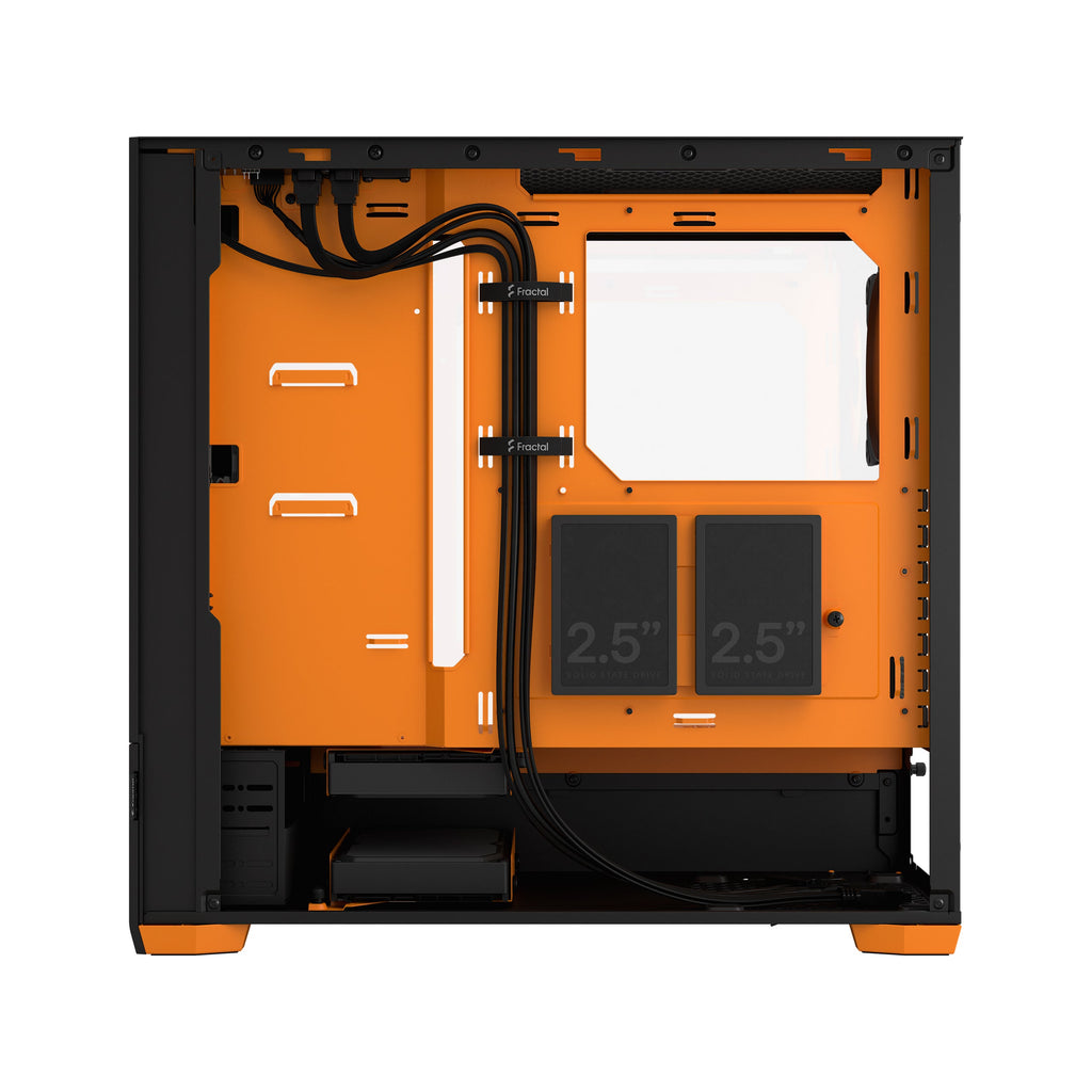 FRACTAL DESIGN Pop Air RGB Orange Core TG Clear Tint - Pakshal Impex