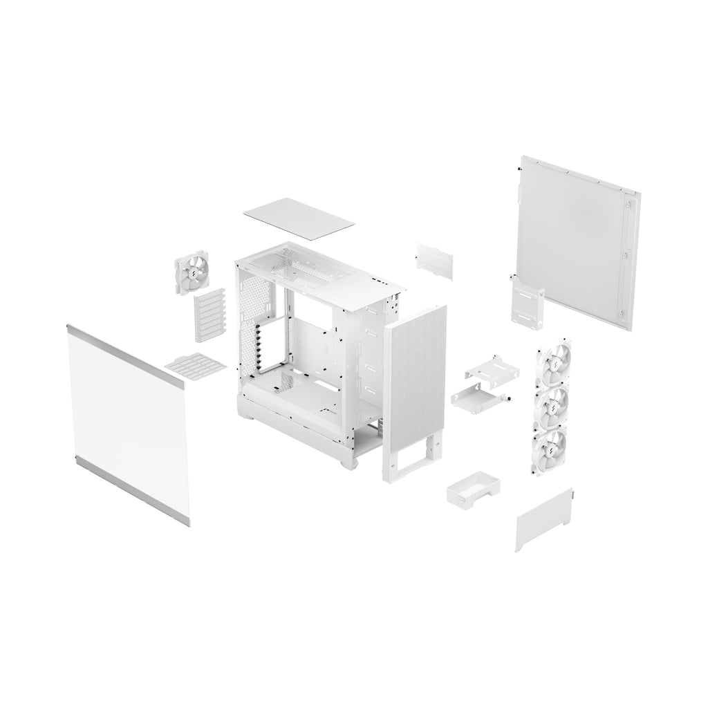 FRACTAL DESIGN Pop XL Air RGB White TG Clear Tint - Pakshal Impex
