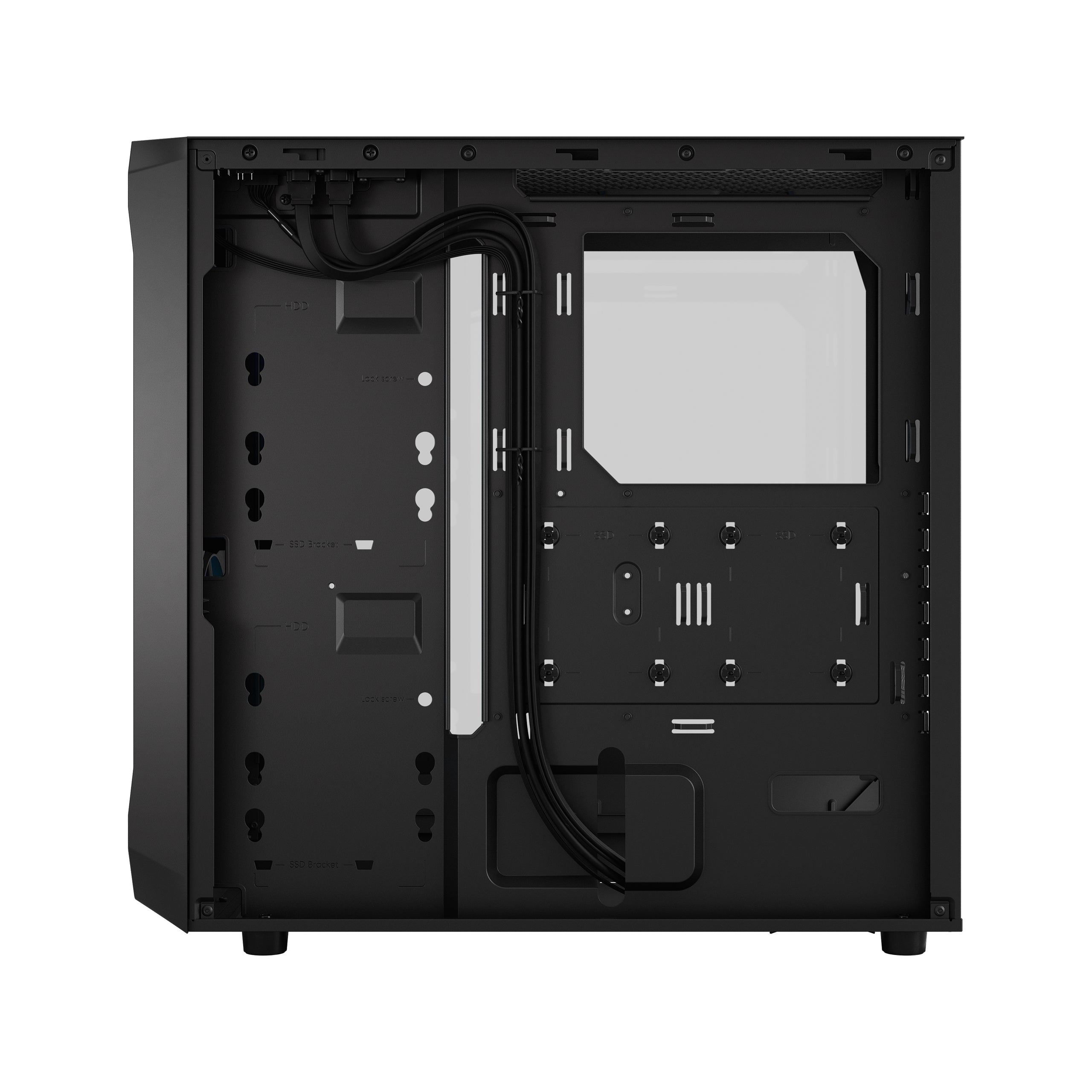 FRACTAL Focus 2 RGB Black TG Clear Tint - Pakshal Impex