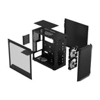 FRACTAL Focus 2 RGB Black TG Clear Tint - Pakshal Impex