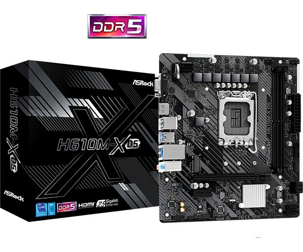 ASROCK H610M-X D5