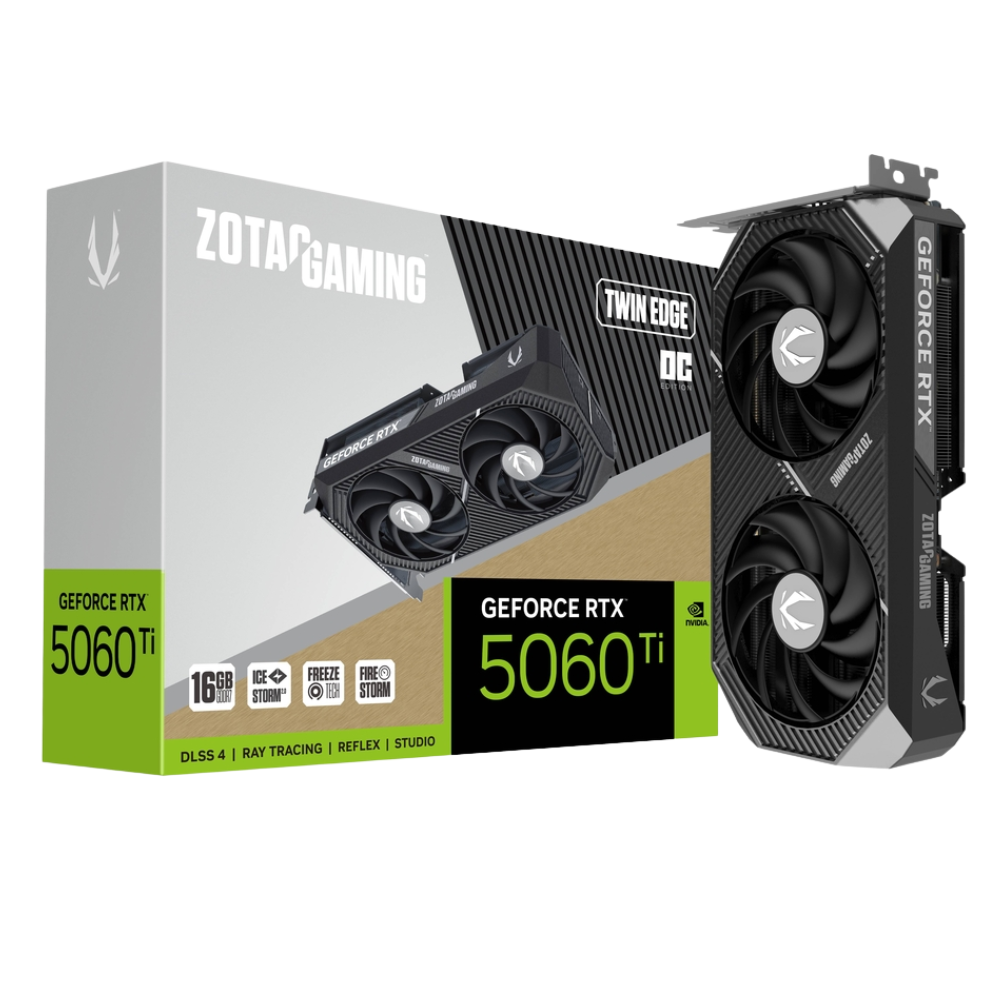 RTX 5060TI 16GB ZOTAC TWIN EDGE OC