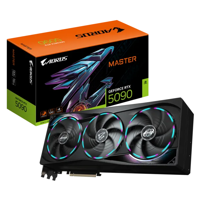 GIGABYTE AORUS GeForce RTX™ 5090 MASTER 32GB
