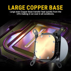 Ant Esports ICE Infinite 360 ARGB 360mm ARGB with Infinity Mirror Liquid AIO Liquid Cooling Cabinet Cooler (Black)