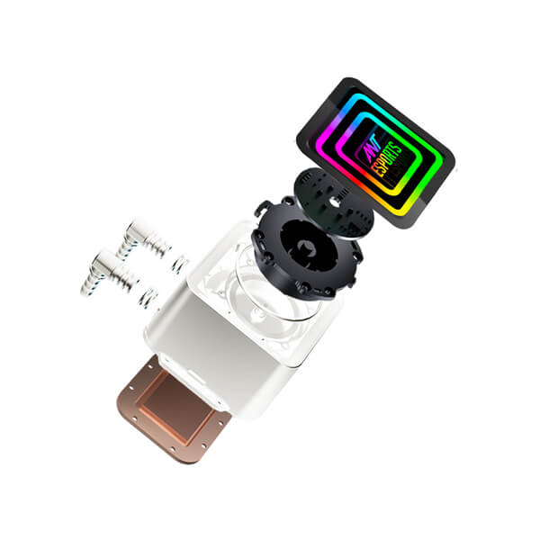 Ant Esports ICE-Infinite ARGB 360mm White CPU Liquid Cooler