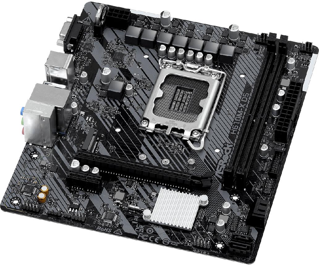 ASROCK H610M-X D5