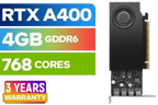 Nvidia A400 4 GB Box Pack