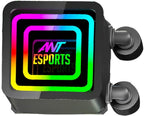 Ant Esports ICE Infinite 360 ARGB 360mm ARGB with Infinity Mirror Liquid AIO Liquid Cooling Cabinet Cooler (Black)