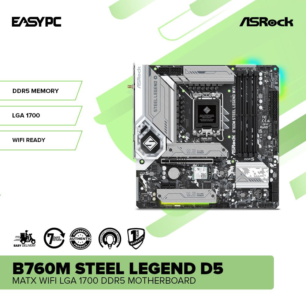 ASROCK B760M Steel Legend WiFi