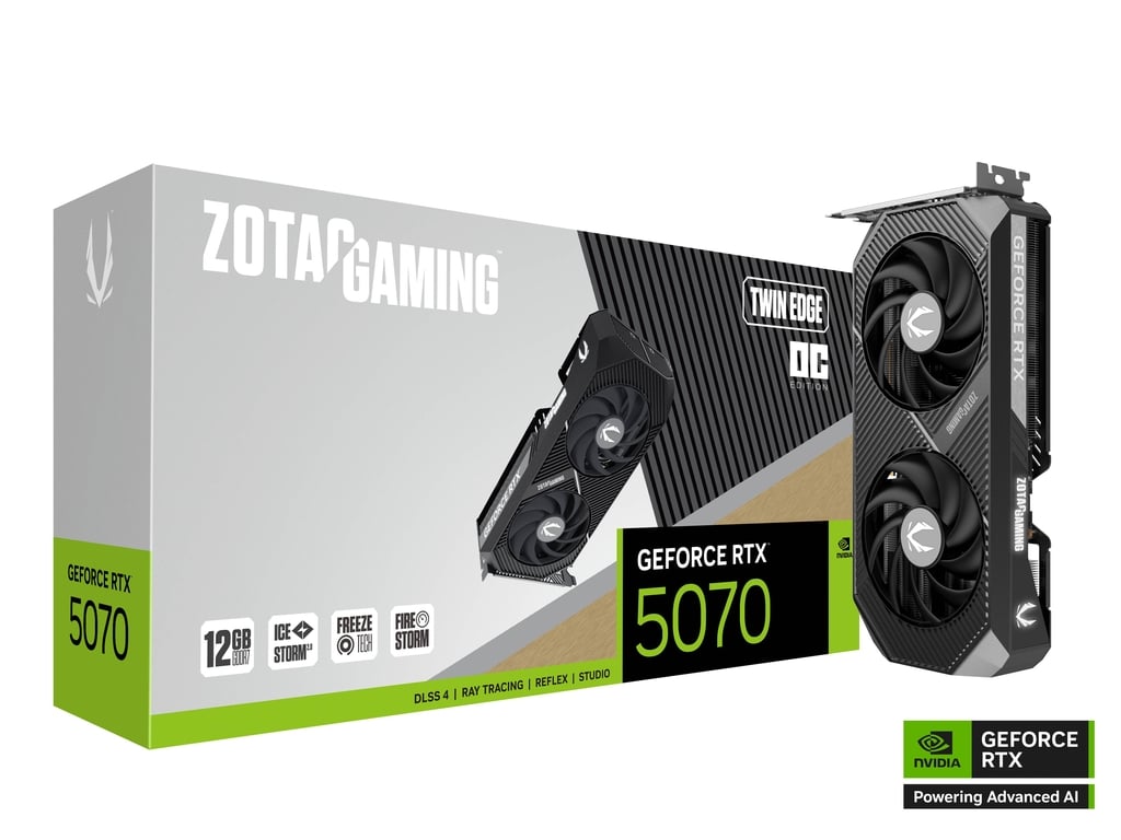 RTX 5070 12GB ZOTAC TWIN EDGE OC