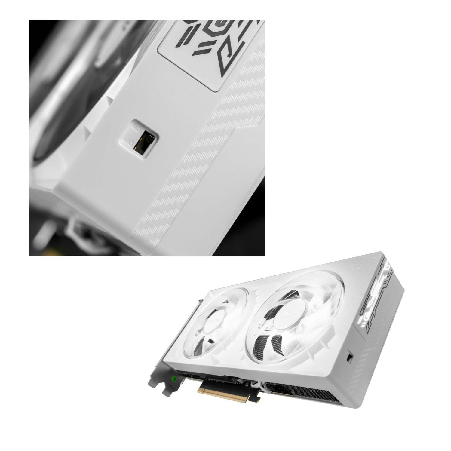 RTX 5070 12GB GALAX 1click OC DUAL FAN White