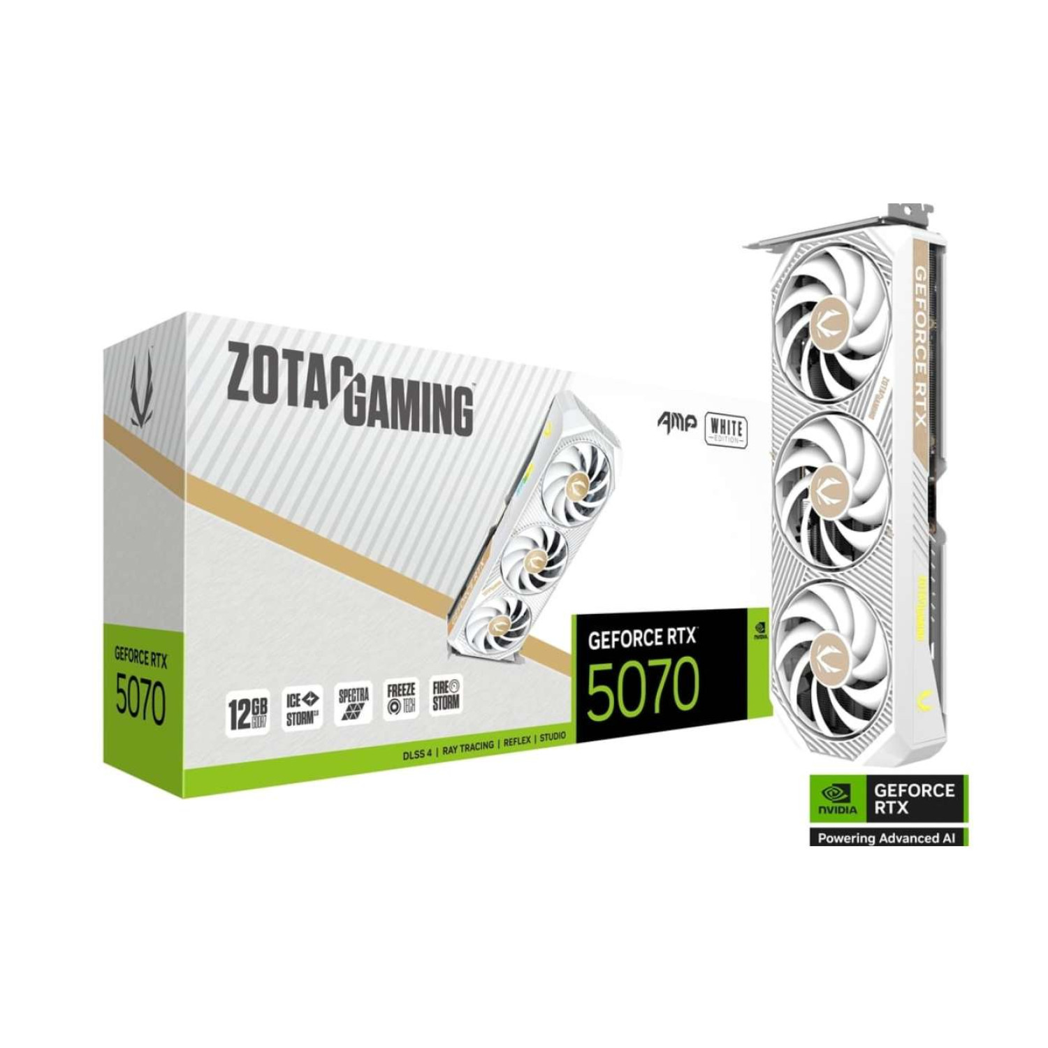 RTX 5070 12GB ZOTAC AMP WHITE ED