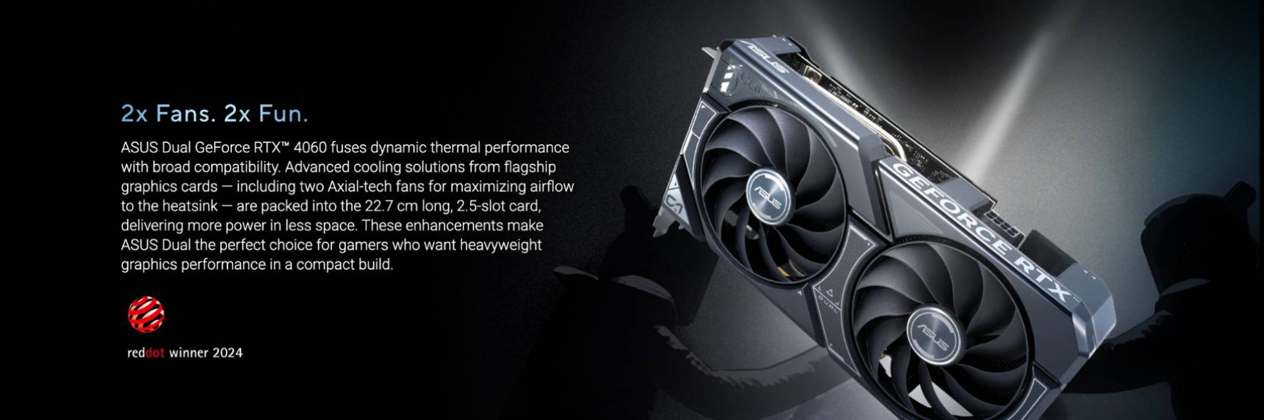 ASUS RTX 4060 8GB OC DUAL BLACK