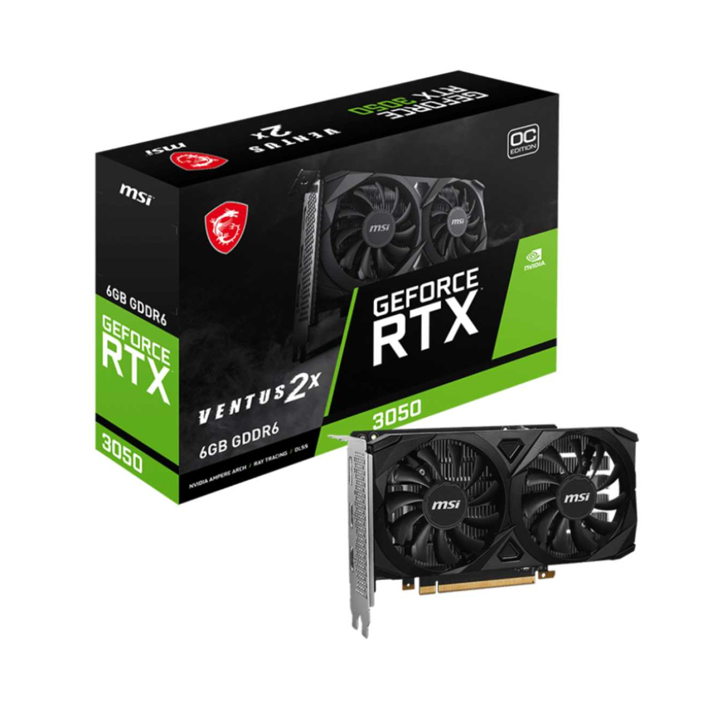 RTX 3050 6GB MSI VENTUS XS OC