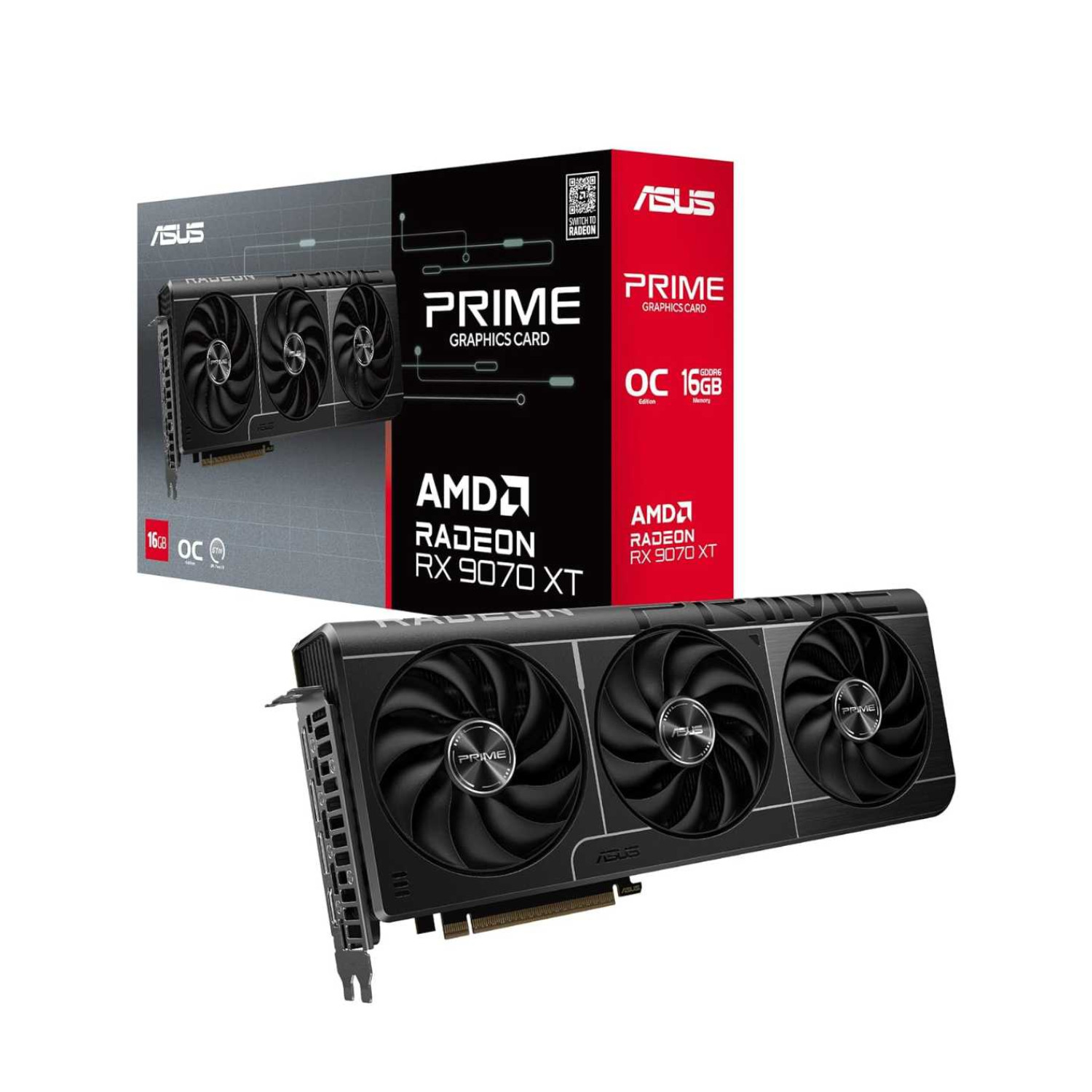 ASUS RX 9070 XT 16GB PRIME OC