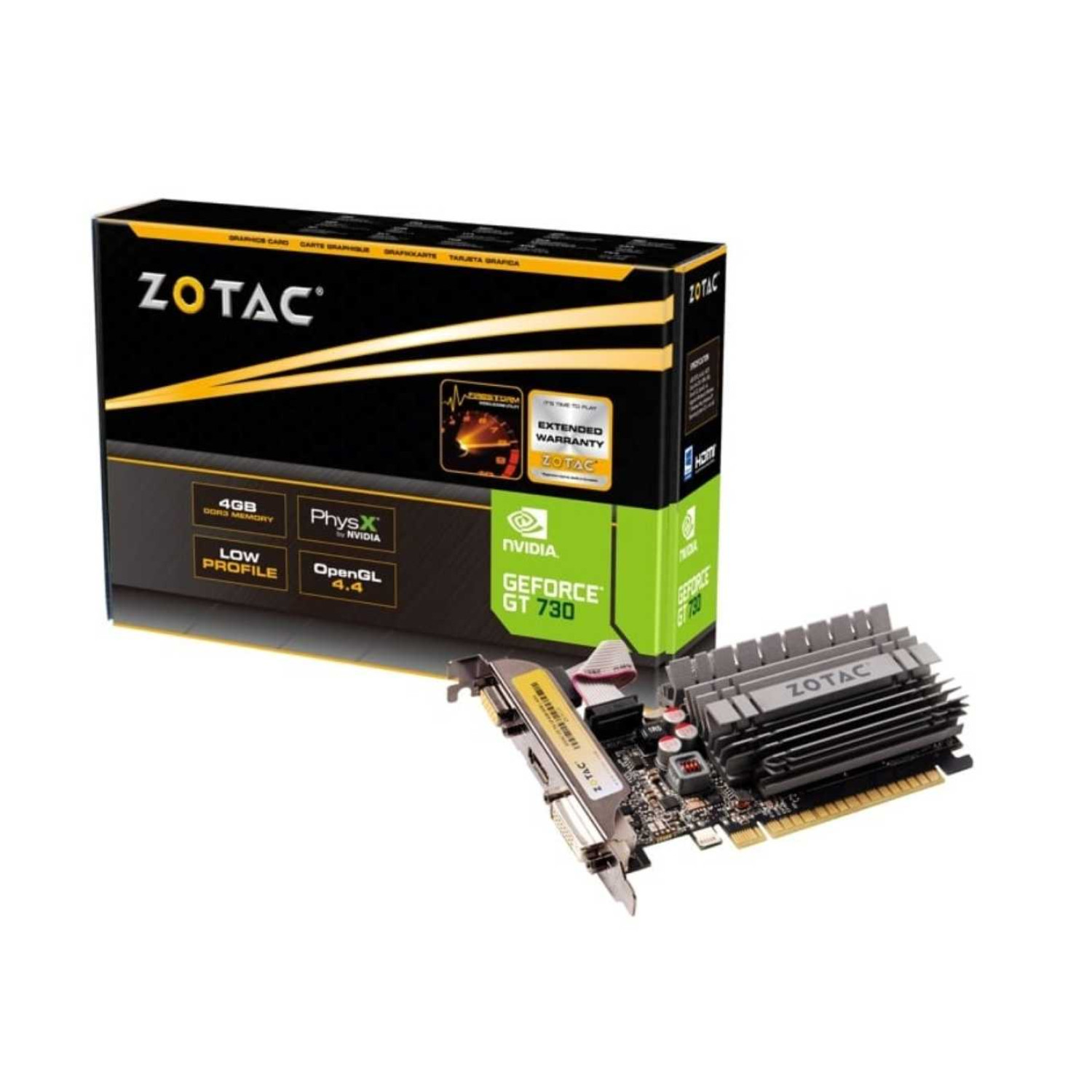 GT 730 4GB D3 ZOTAC
